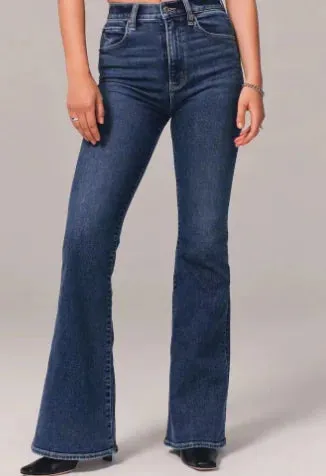 Casual Solid Color Jeans for Women