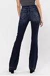 Cello Dark Blue High Flare Jegging