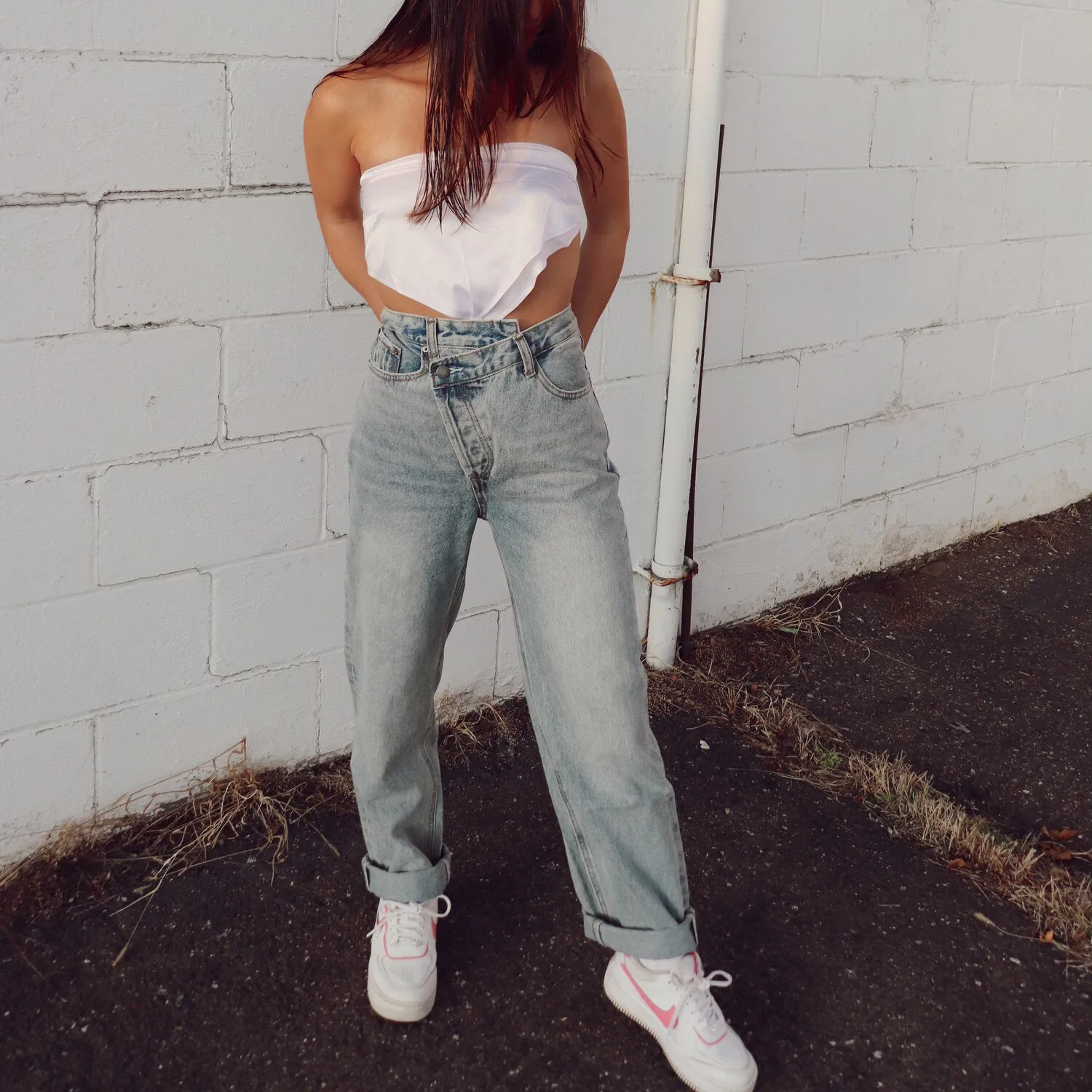 Cheyenne Asymmetrical Jeans