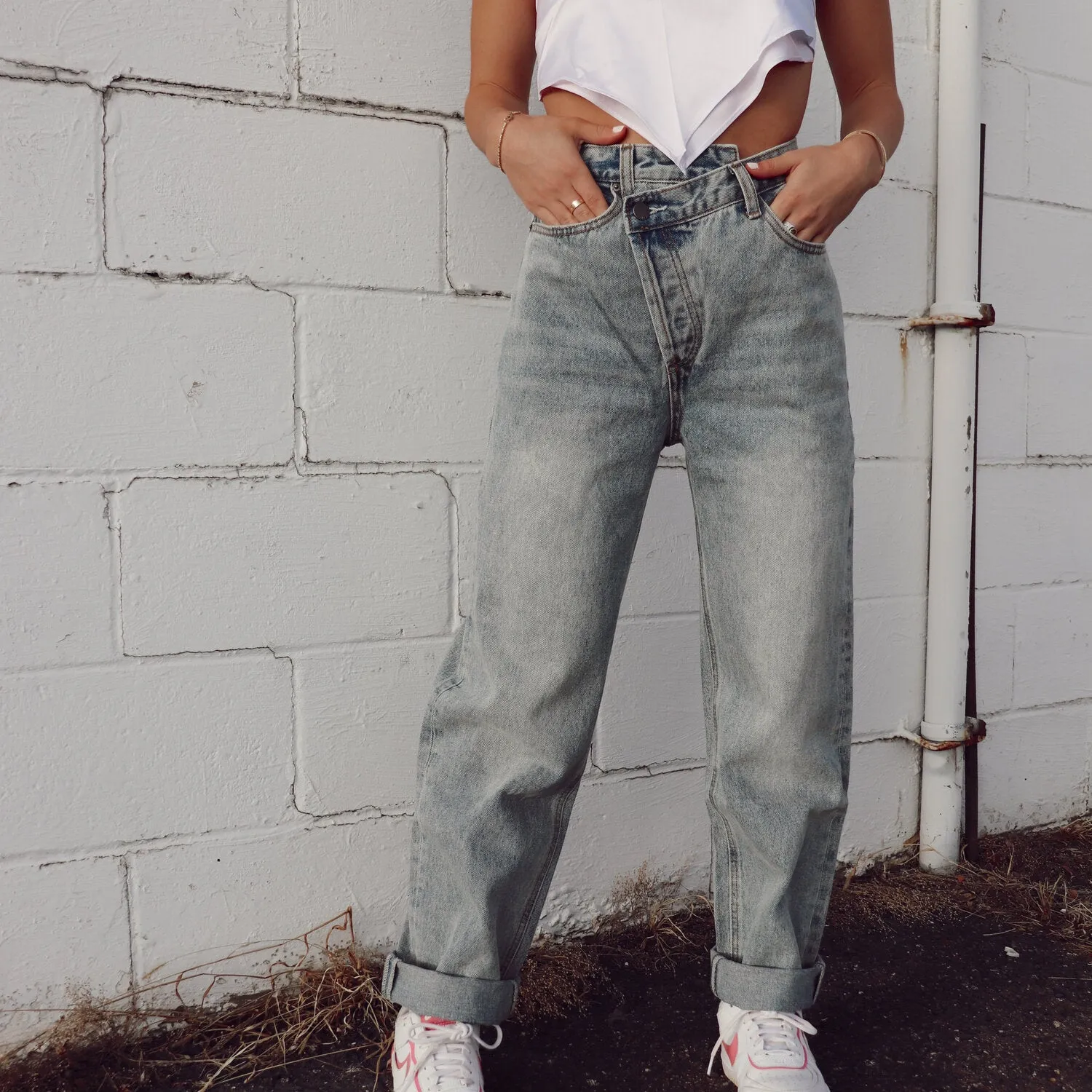Cheyenne Asymmetrical Jeans