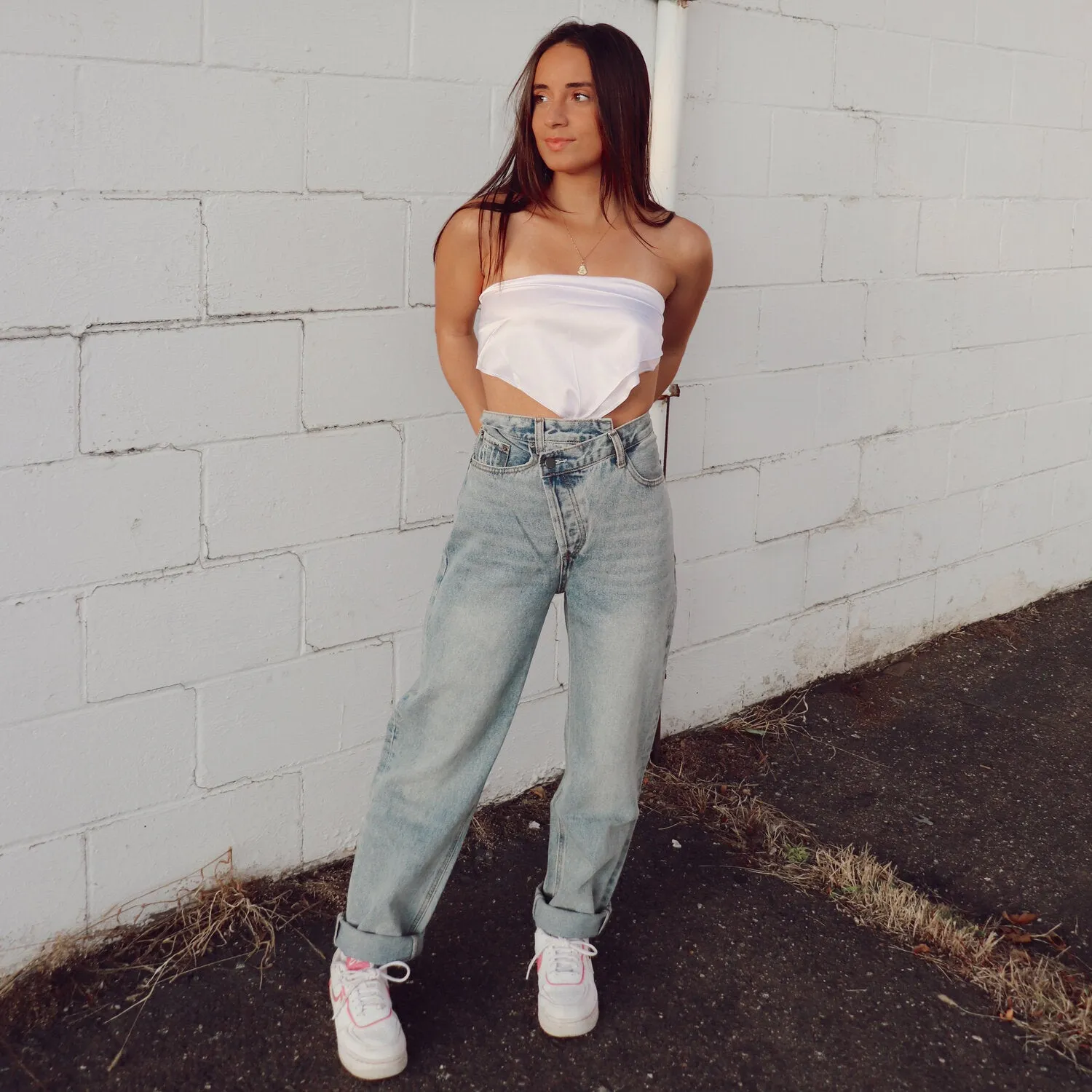 Cheyenne Asymmetrical Jeans