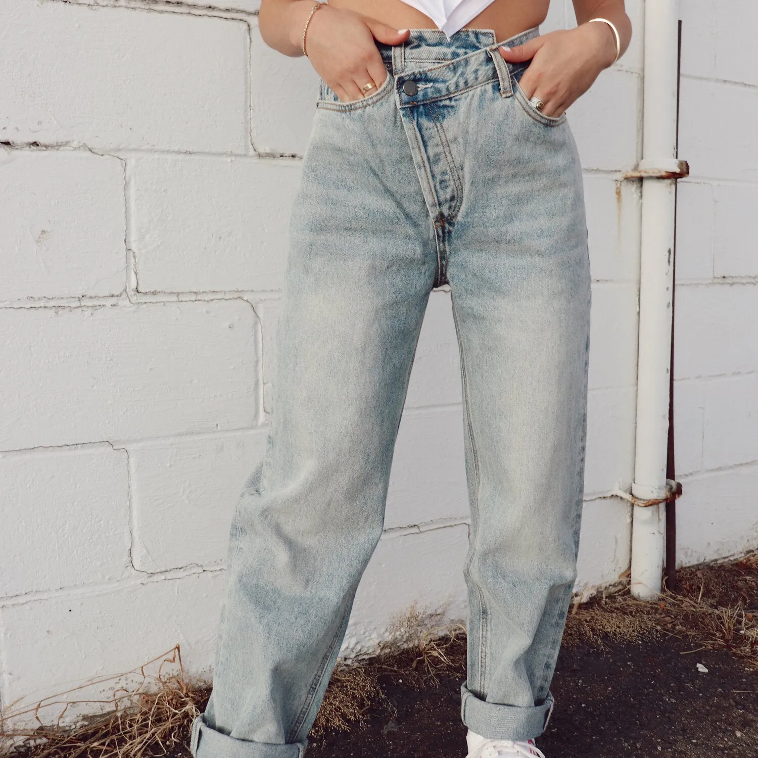 Cheyenne Asymmetrical Jeans