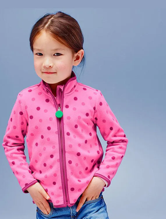 Children jackets coats baby boys girls fleece jacket cute boys girls clothing kids fashion sweater jacket