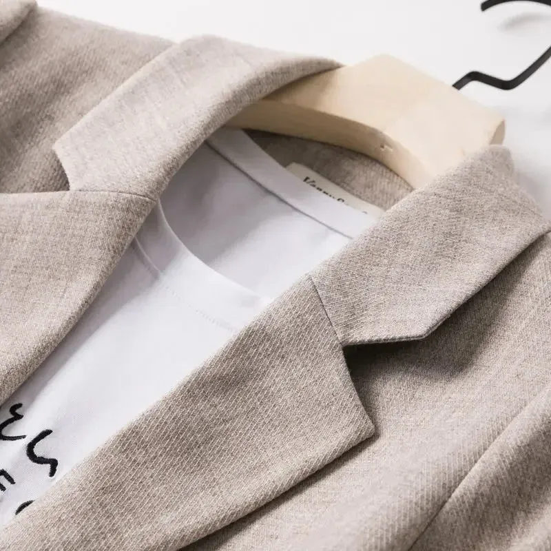 Clair - Schick Herbst Trendy Patchwork Blazer für Damen