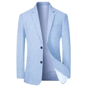 Classic Men’s Tailored Blazer for Formal Occasions