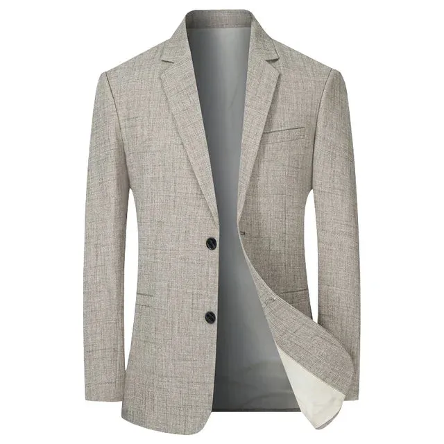 Classic Men’s Tailored Blazer for Formal Occasions
