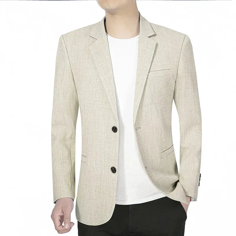 Classic Men’s Tailored Blazer for Formal Occasions