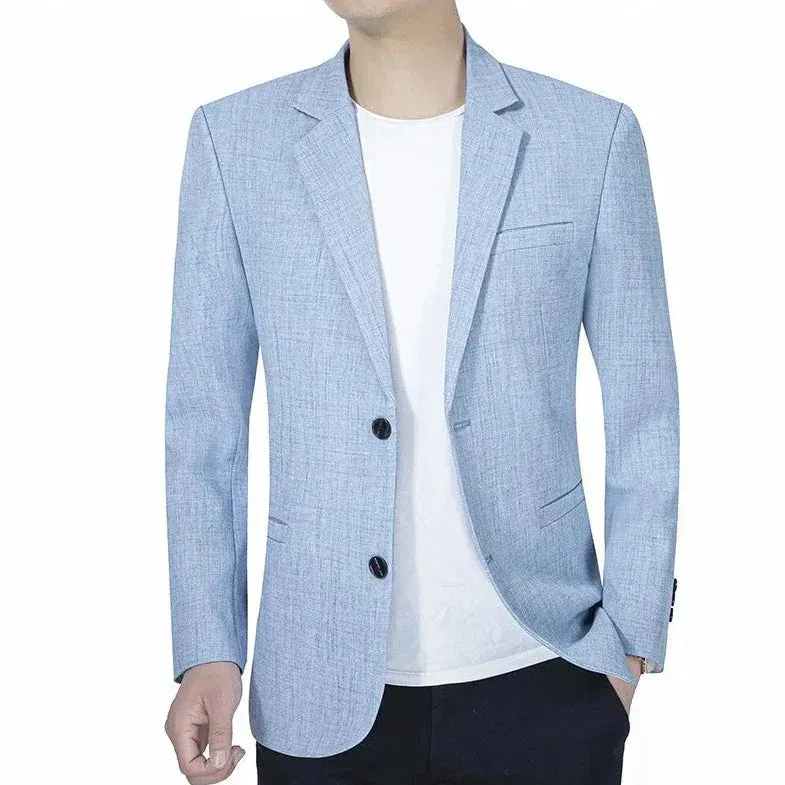 Classic Men’s Tailored Blazer for Formal Occasions