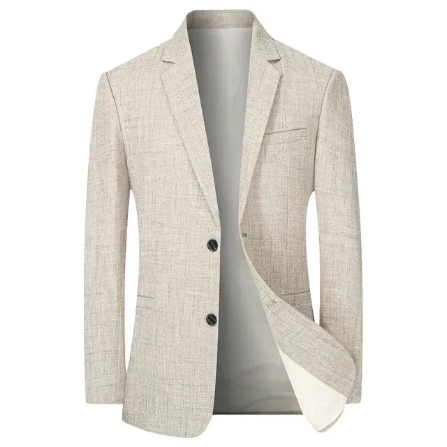 Classic Men’s Tailored Blazer for Formal Occasions