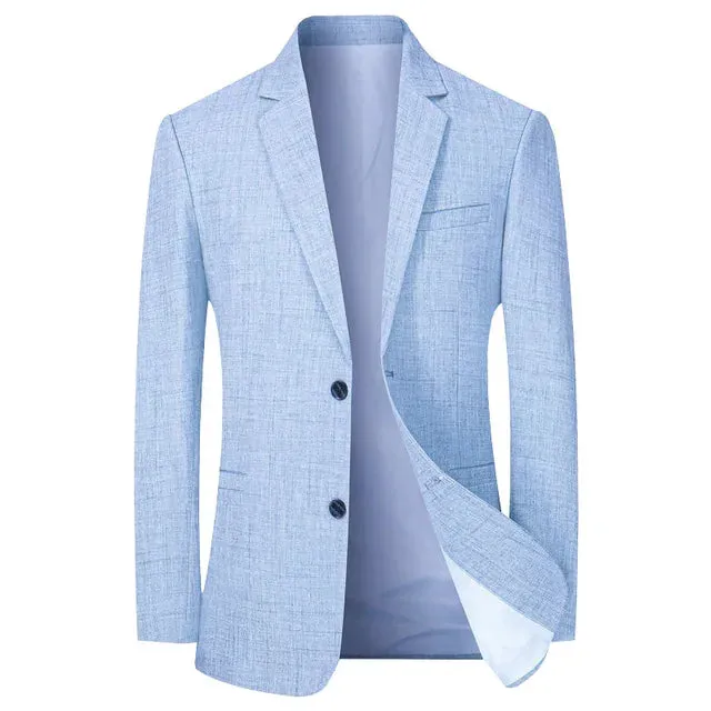 Classic Men’s Tailored Blazer for Formal Occasions