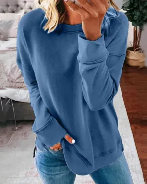 Classic women's sweatshirt - soft and comfortable