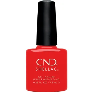 CND Shellac - Rise & Shine Collection - Poppy Fields 398 / 0.25 oz. - The 14 Day Manicure is Here!