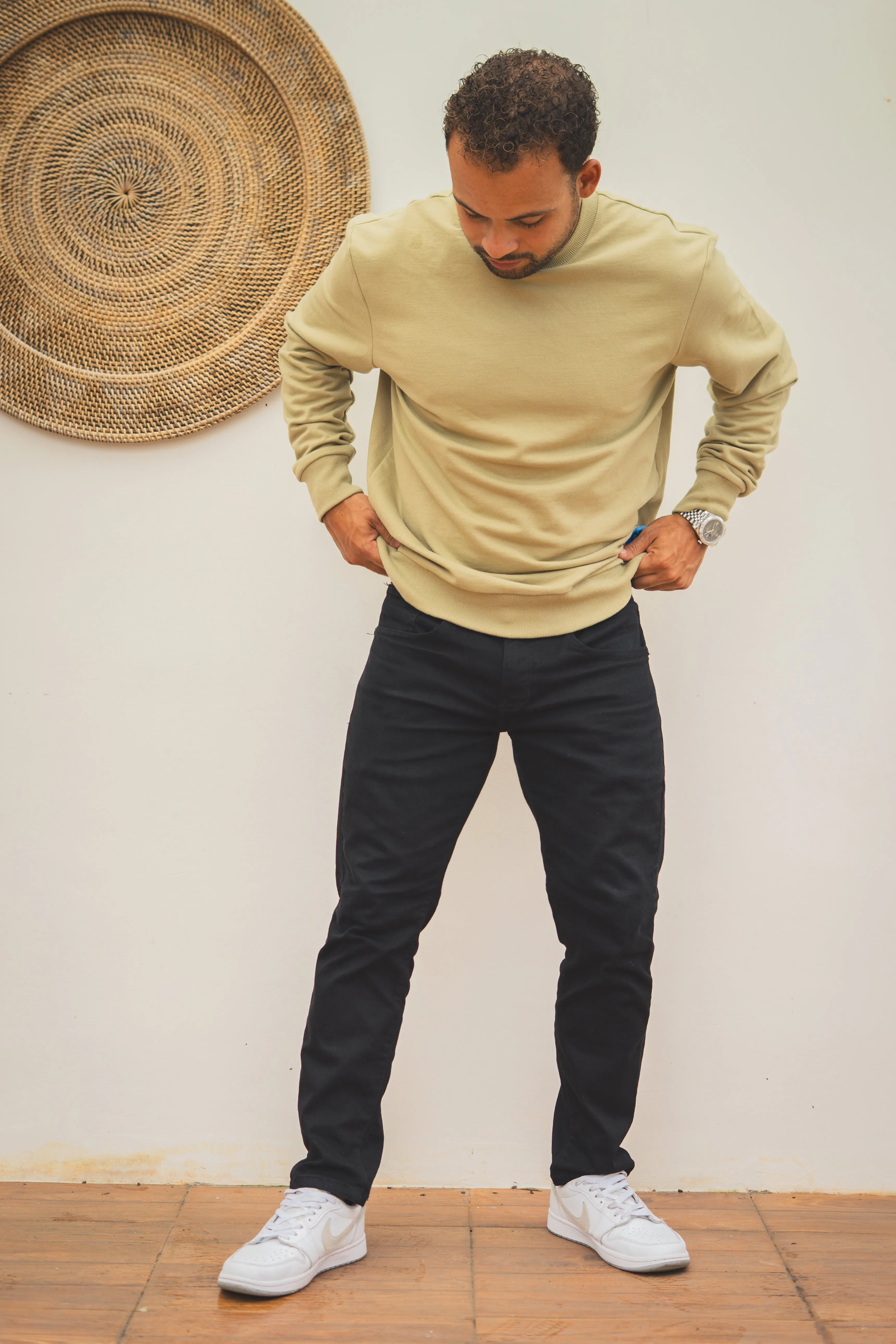 Core Extra Stretch Jeans Black