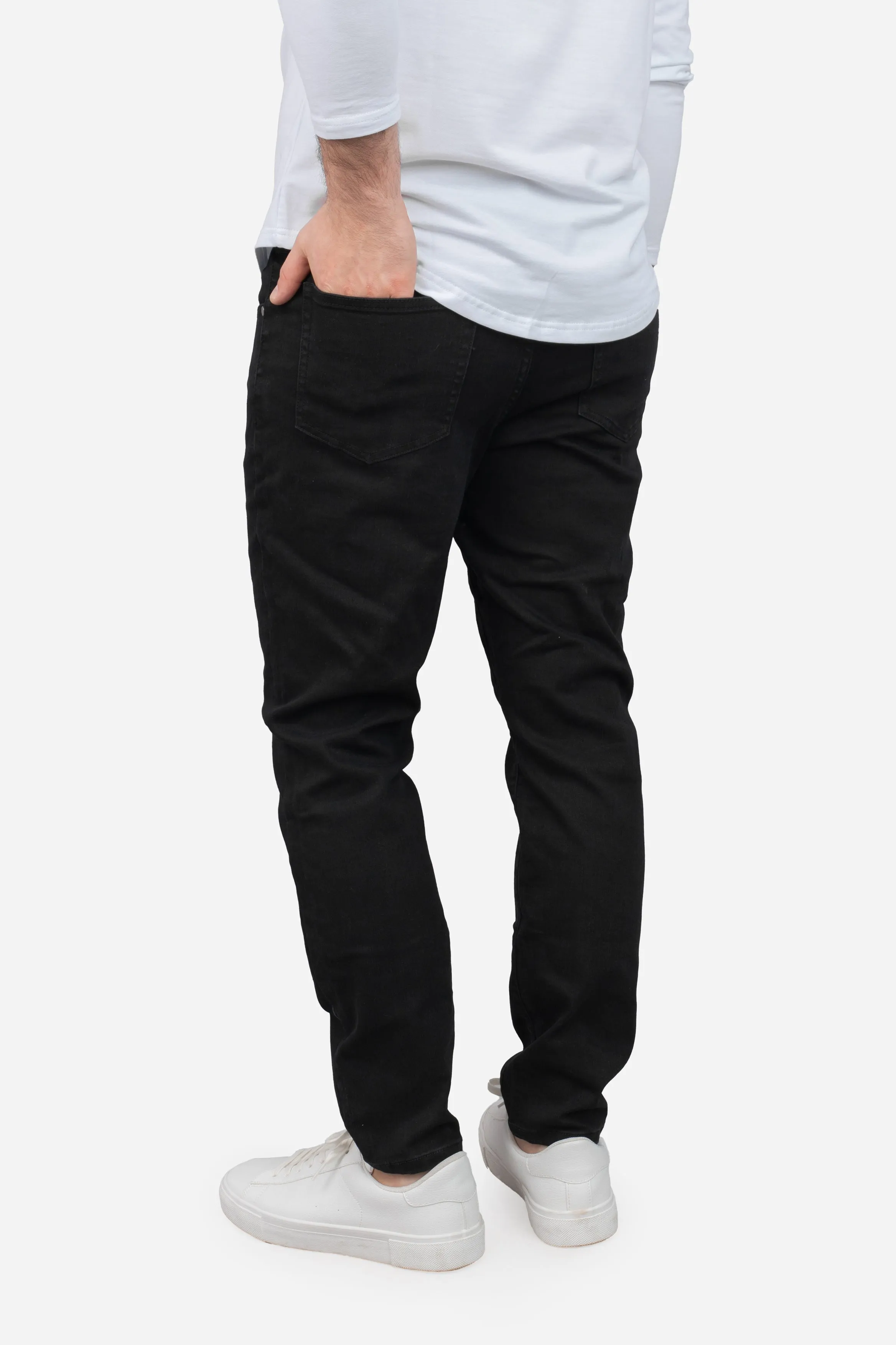 Core Extra Stretch Jeans Black