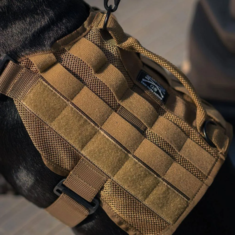 Coyote Mesh Tactical Dog Vest