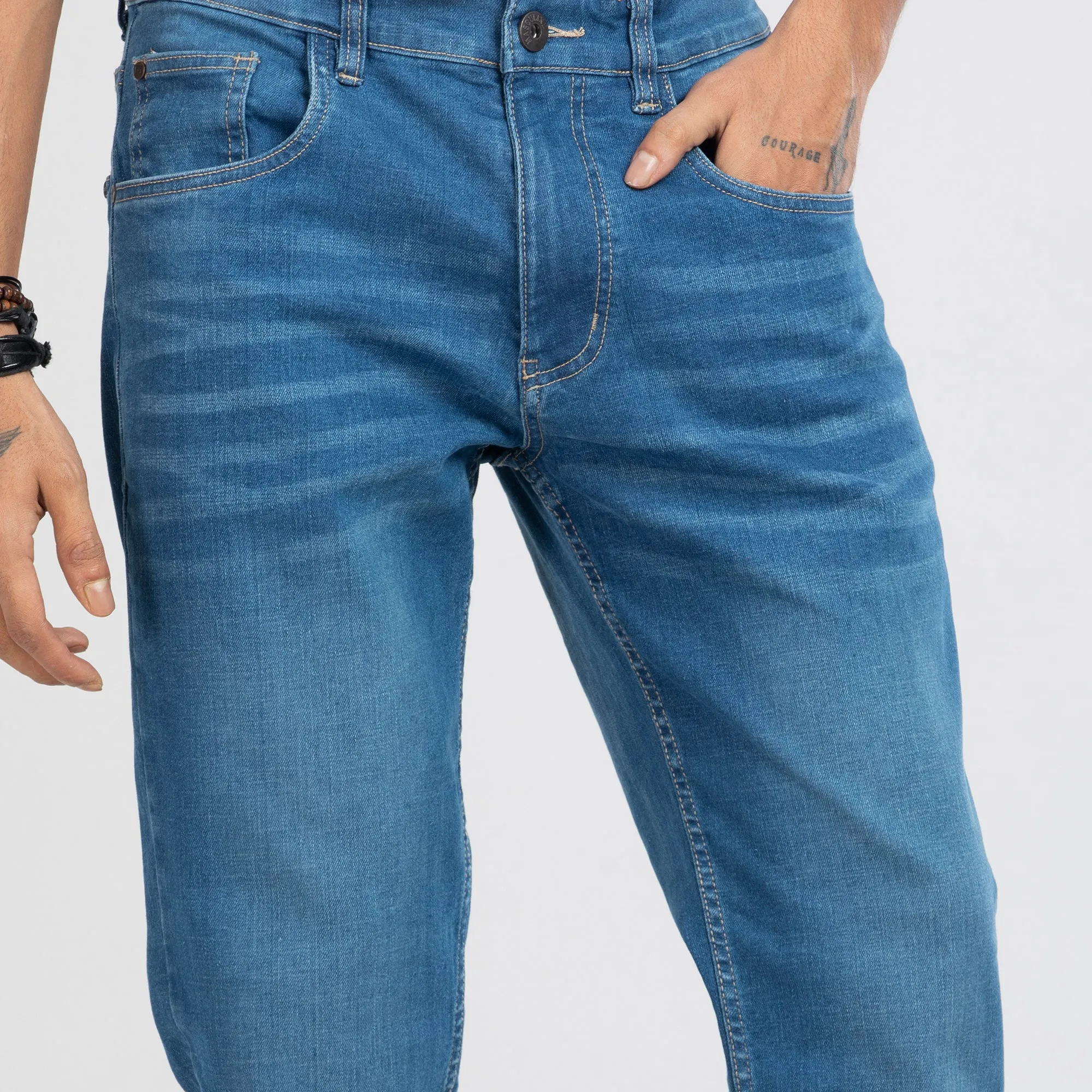 Cross Hatch Premium  jeans - Blue