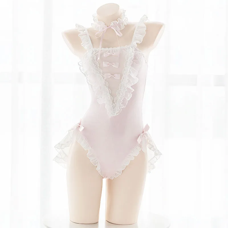 Cute sexy pink pajamas lingerie yc22581