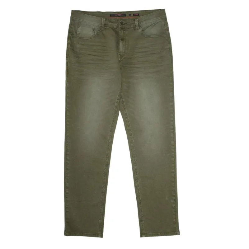 Cutty Harper Denim Mens Jeans - Fatigue
