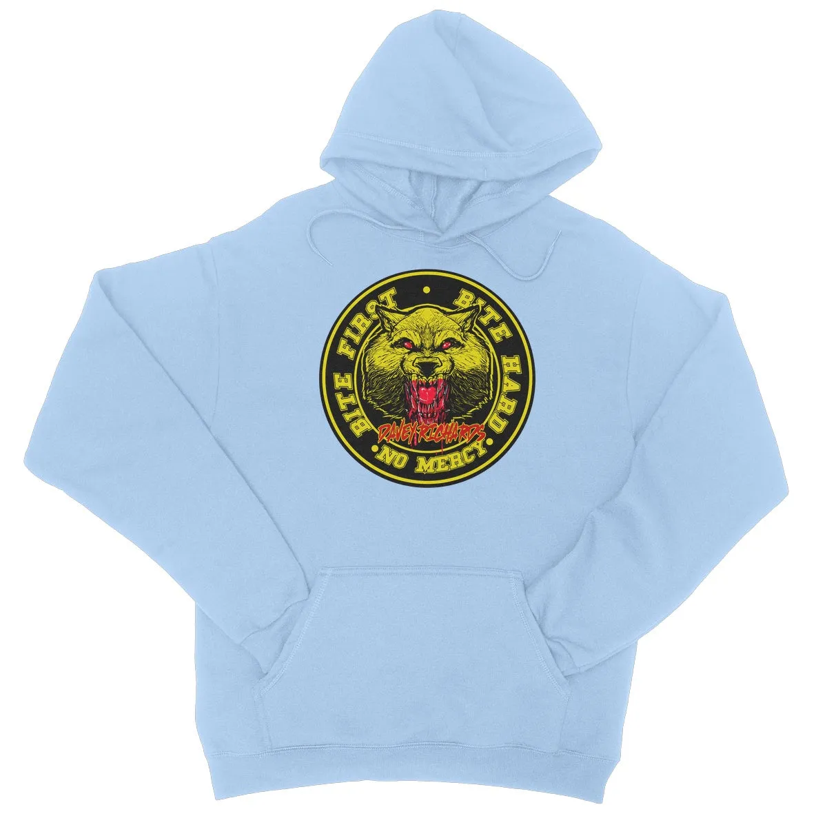 Davey Richards Bite First Logo College Hoodie
