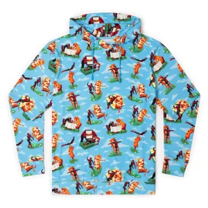 Deadpool & Wolverine "Chimichanga Dreams" – Performance Hoodie