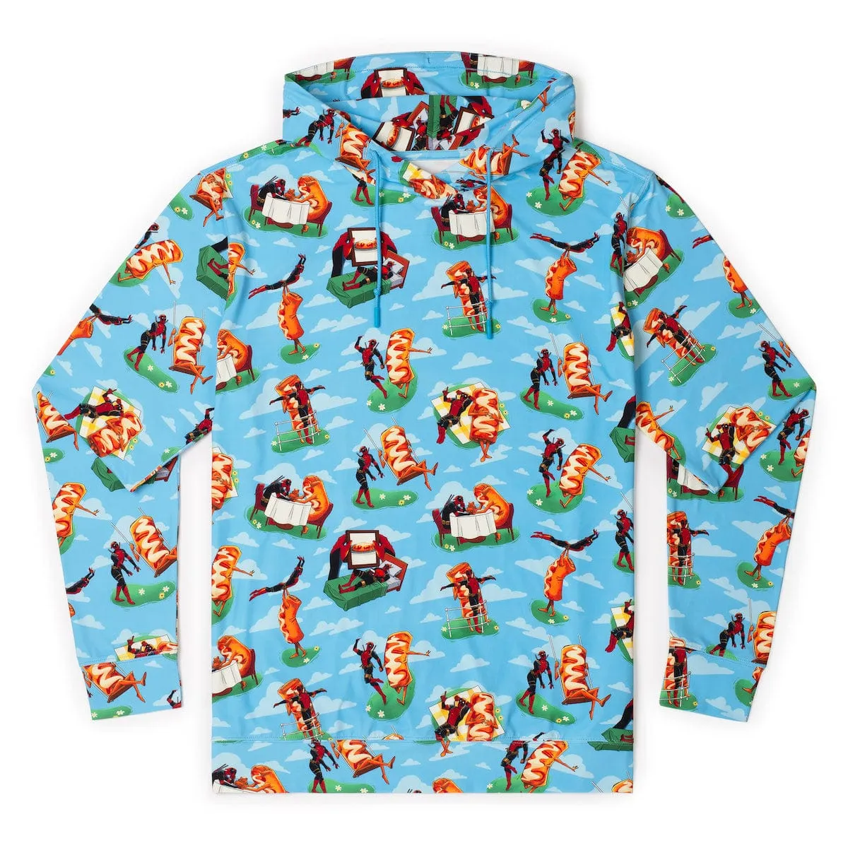 Deadpool & Wolverine "Chimichanga Dreams" – Performance Hoodie