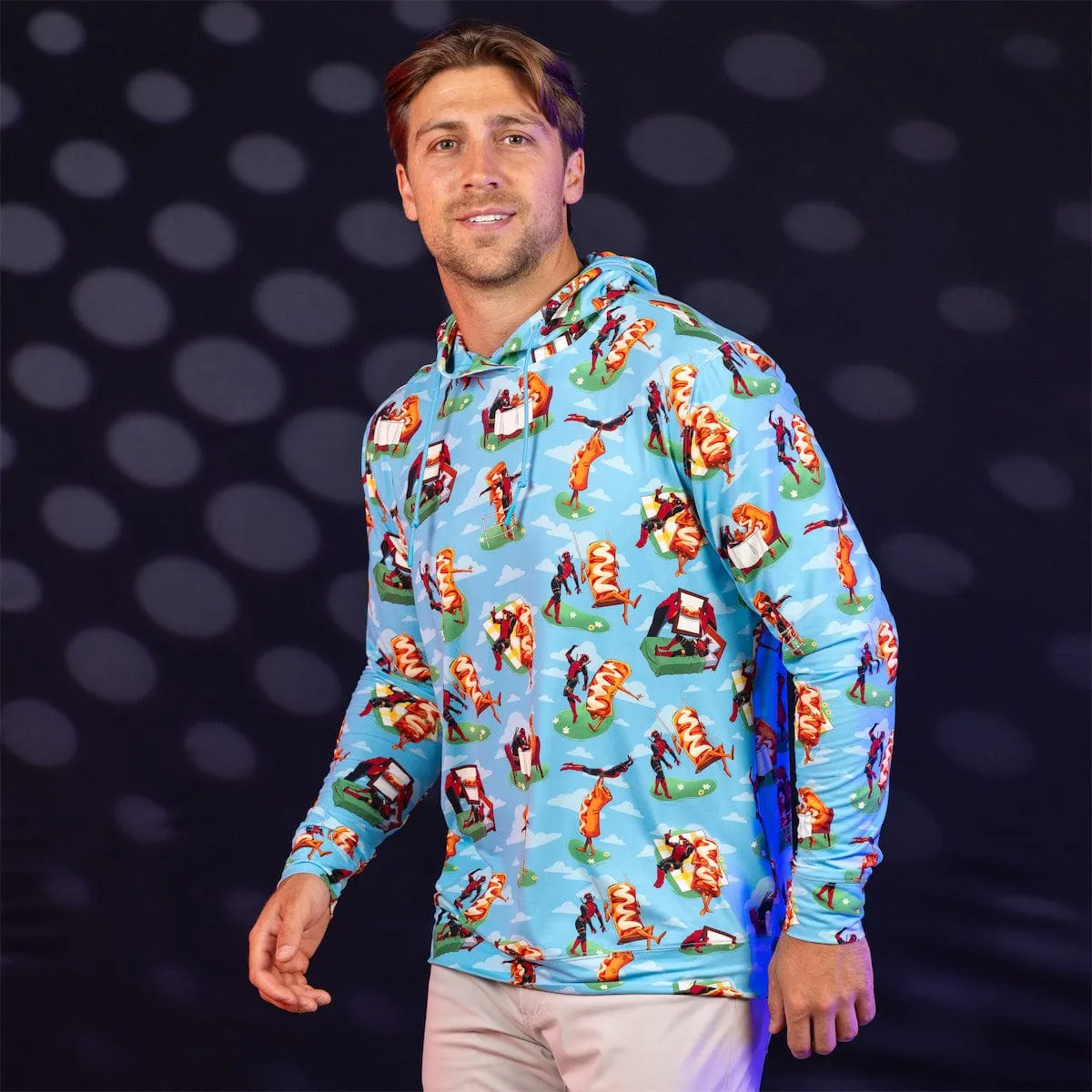 Deadpool & Wolverine "Chimichanga Dreams" – Performance Hoodie