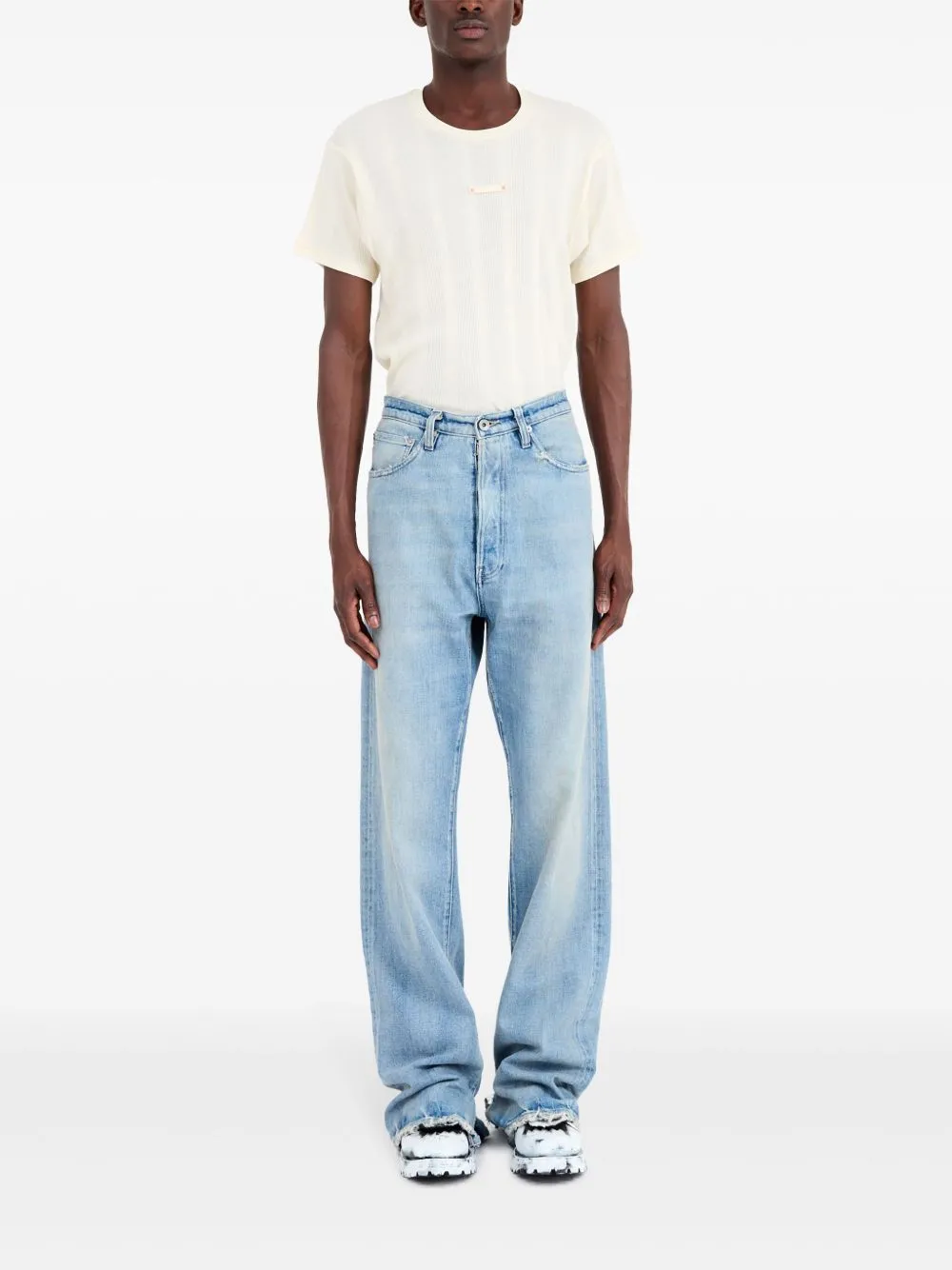 Denim cotton jeans