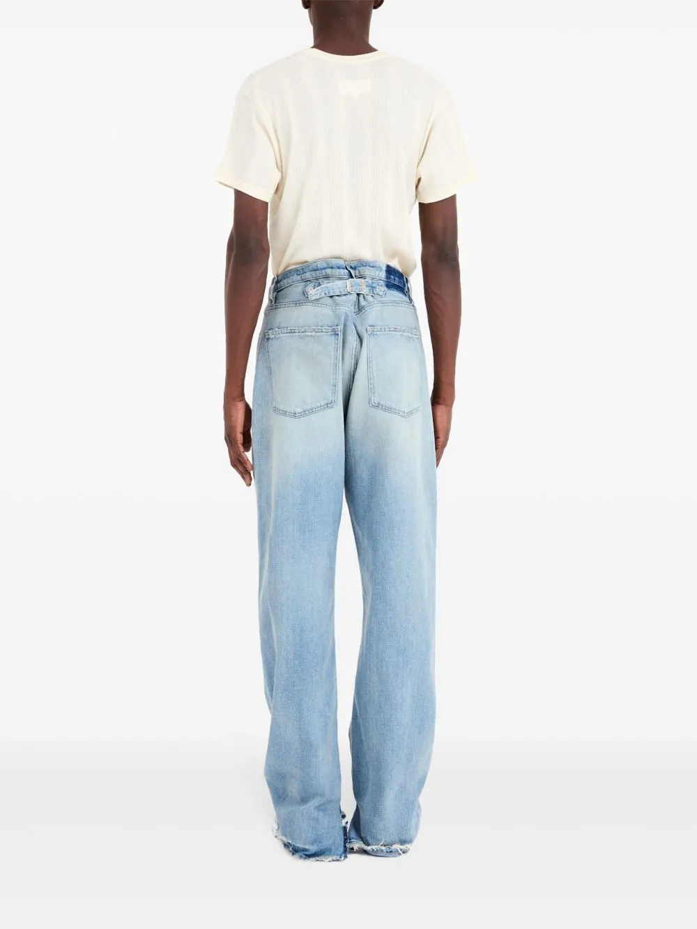Denim cotton jeans