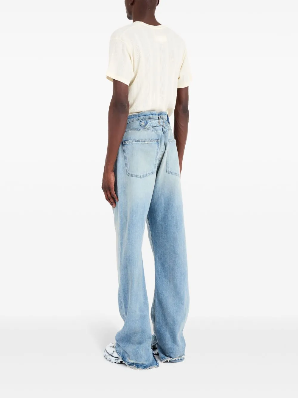 Denim cotton jeans