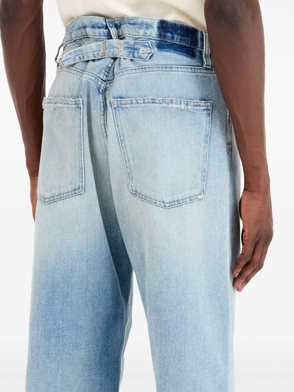 Denim cotton jeans