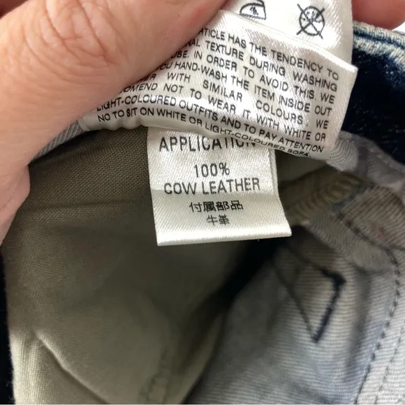 Diesel Jeans Lowky Distressed Wash Stretch Mid Rise 27x 30 Italy Made