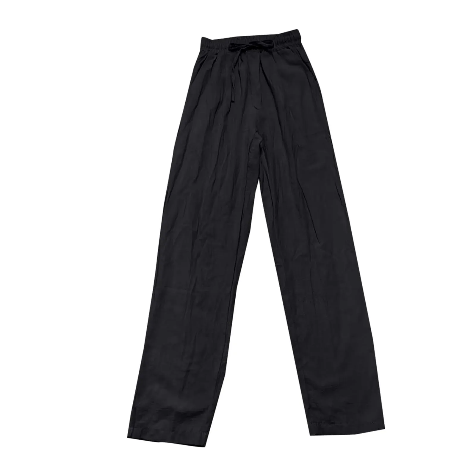DINEVE orders Linen Pants Women Summer linen pants for women Wide Leg High Waist Lounge Pant Plus Size Loose Casual Drawstring Lightweight Beach Trousers with Pockets haul store clearance outlet