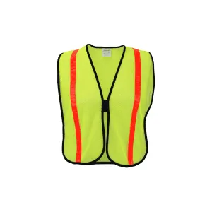 Economy Lime Mesh with 1" Orange Tape (One Size Only)