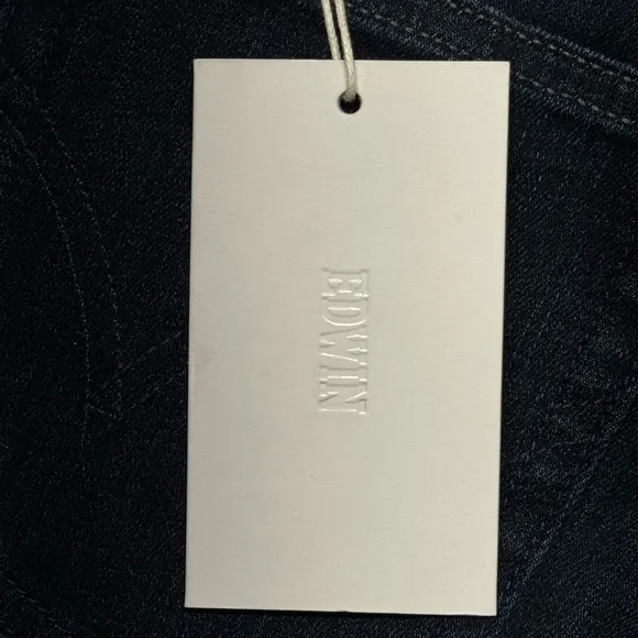 Edwin Pixie 9&quot; Mid Rise Skinny Jeans Womens Size 24 Legend NWT Anthropologie