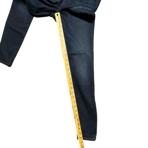 Edwin Pixie 9&quot; Mid Rise Skinny Jeans Womens Size 24 Legend NWT Anthropologie