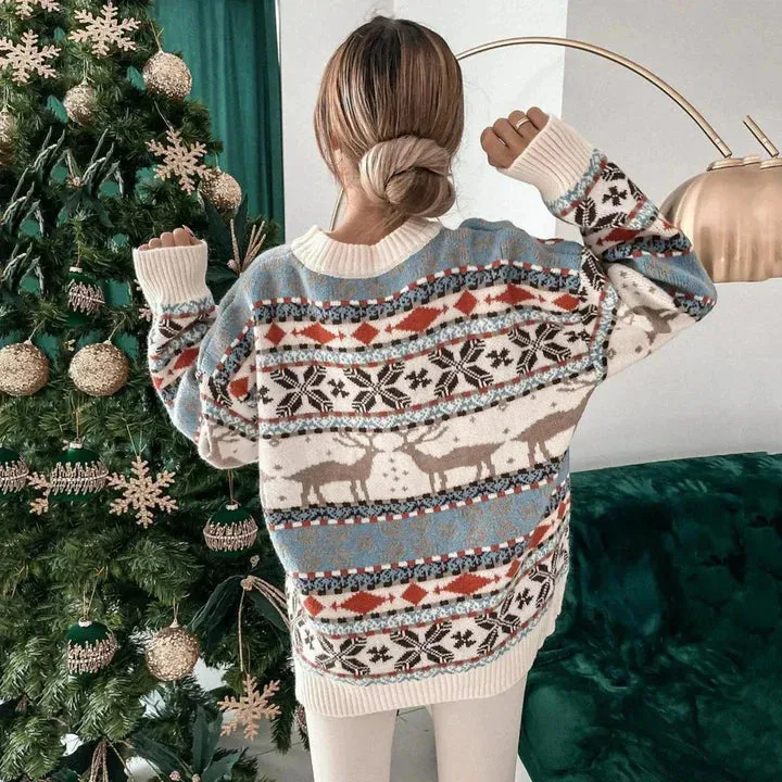 Em - oversized Christmas jumper for ladies