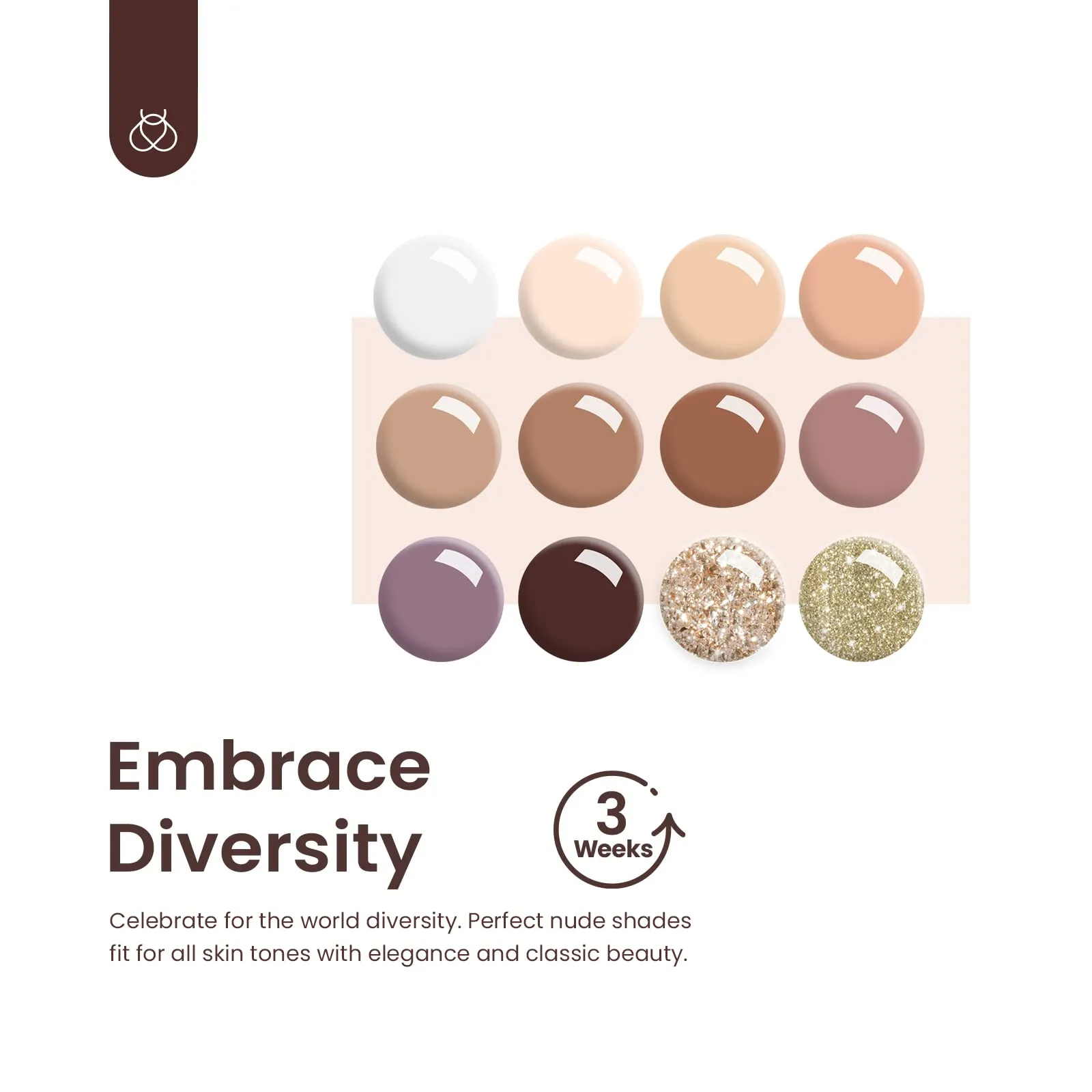 Embrace Diversity Nail Art Kit: Complete Manicure Set with Gels, Tools, Accessories, Care and Design Essentials