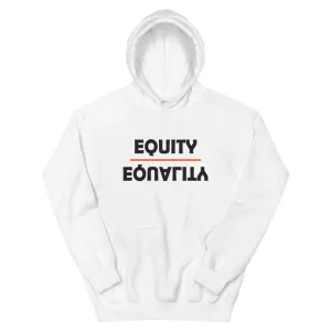 Equity Over Equality - Bold - Black - Hooded Sweatshirt