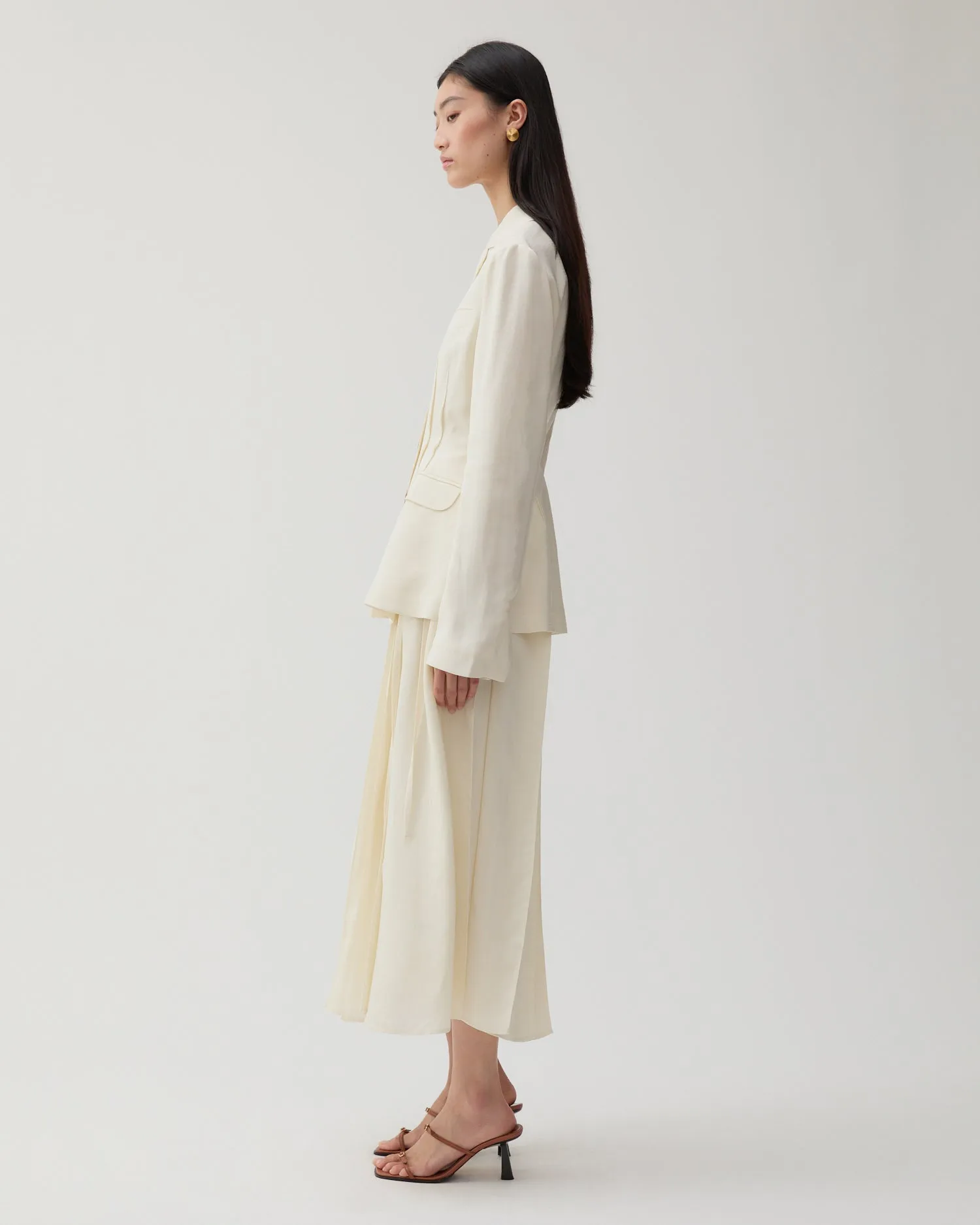 Etta Jacket Viscose Off-White