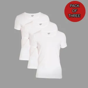 EziFit Premium Combed Cotton U-Neck Short Sleeve Vest For Men (PACK of THREE 3)