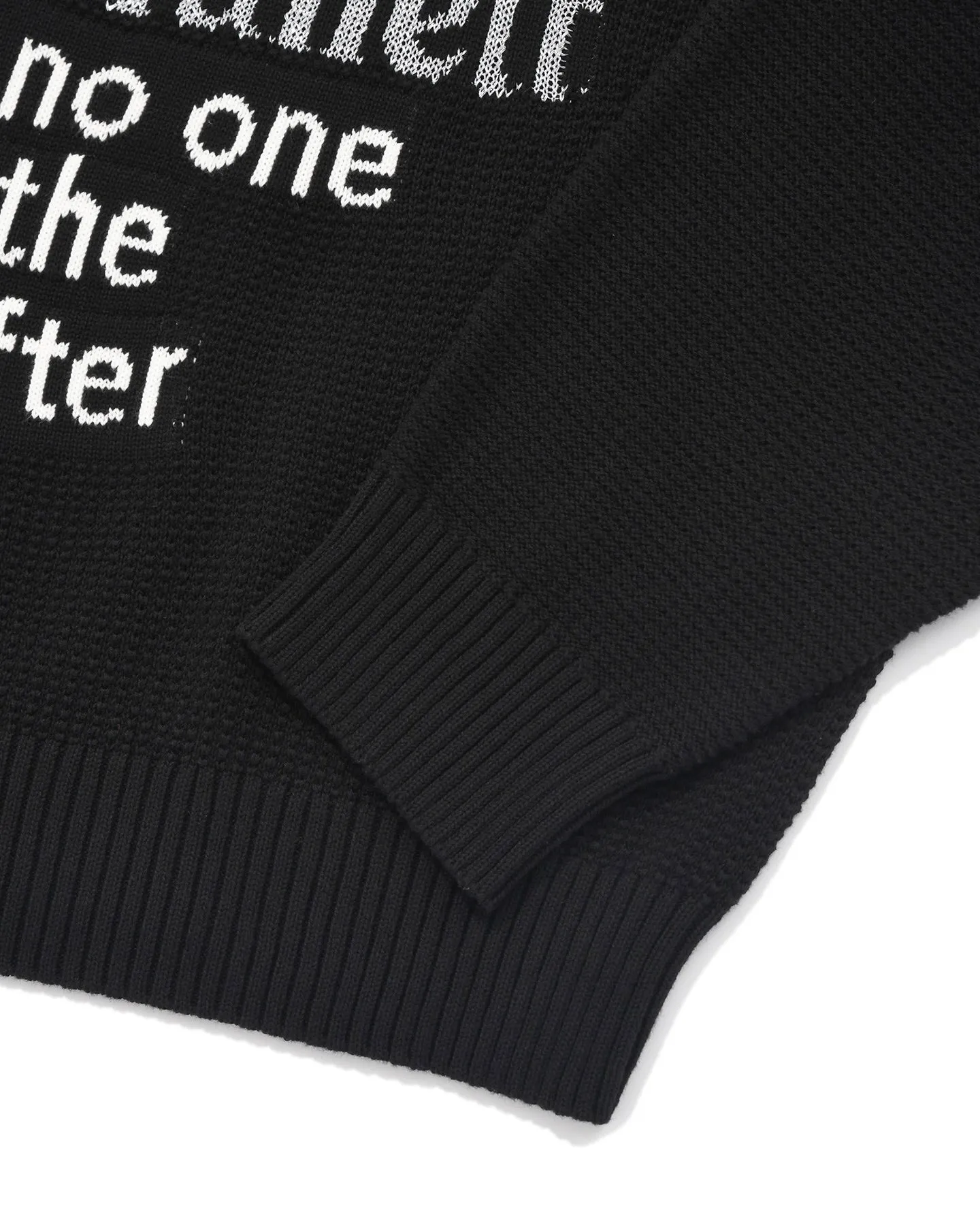 Fallett Youth Letter Knit Black