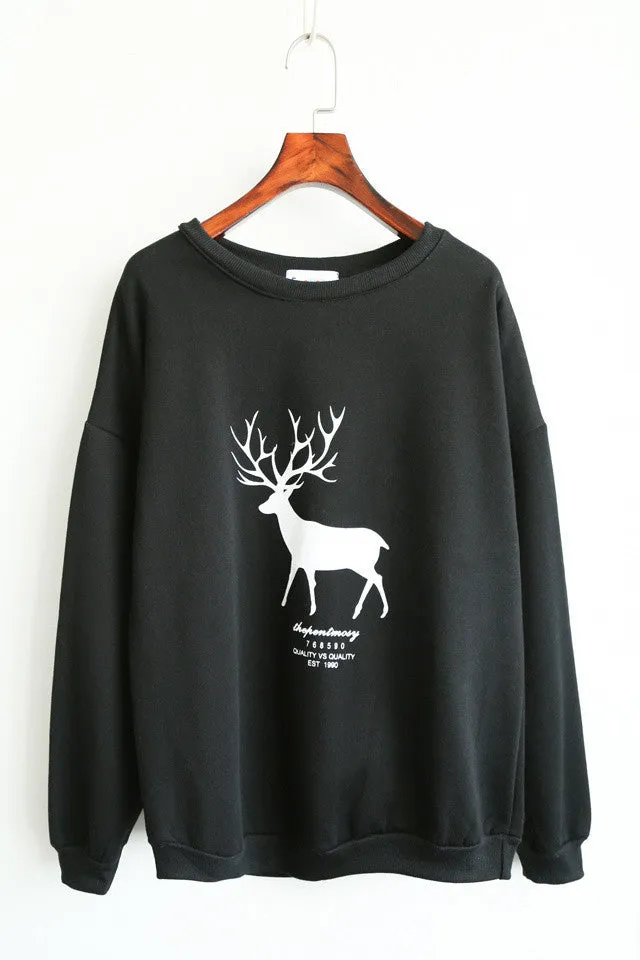 Fashion Lovers Autumn Harajuku Kawaii Printed Sweatshirt Hoodies Women tracksuit Design Long Sleeve Ladies Female Hoodies