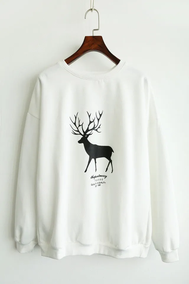 Fashion Lovers Autumn Harajuku Kawaii Printed Sweatshirt Hoodies Women tracksuit Design Long Sleeve Ladies Female Hoodies