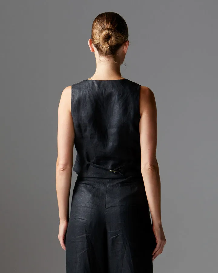 Fate   Becker Fairfax Vest - Black