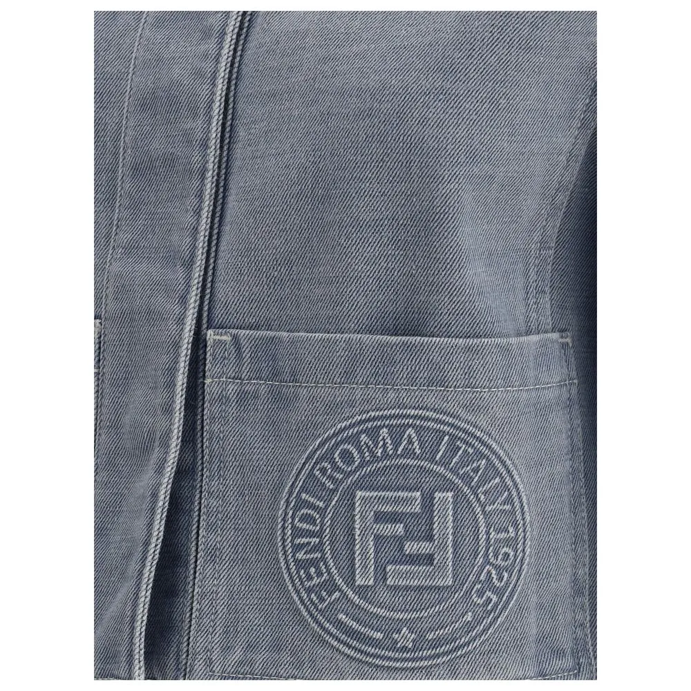 Fendi Cropped denim Jacket