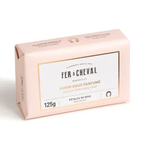 Fer á Cheval Gentle Perfumed Soap Rose Petals 125g