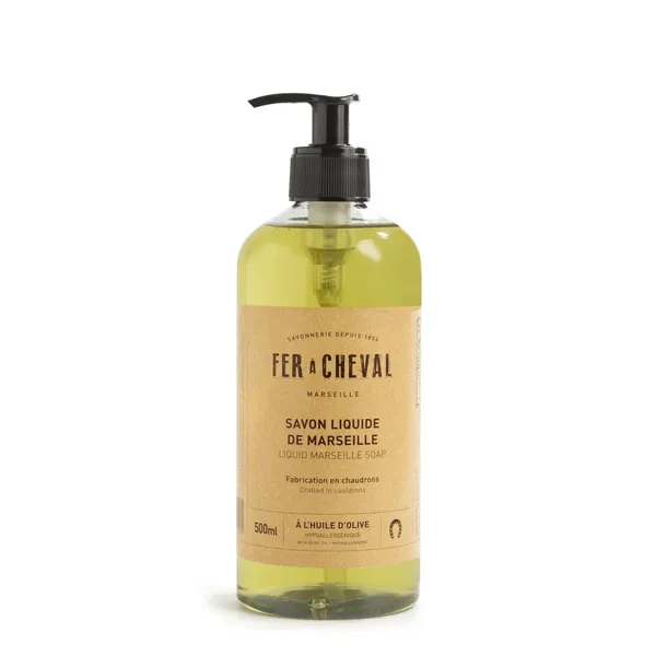 Fer á Cheval Olive Oil Marseille Liquid Soap 500ml