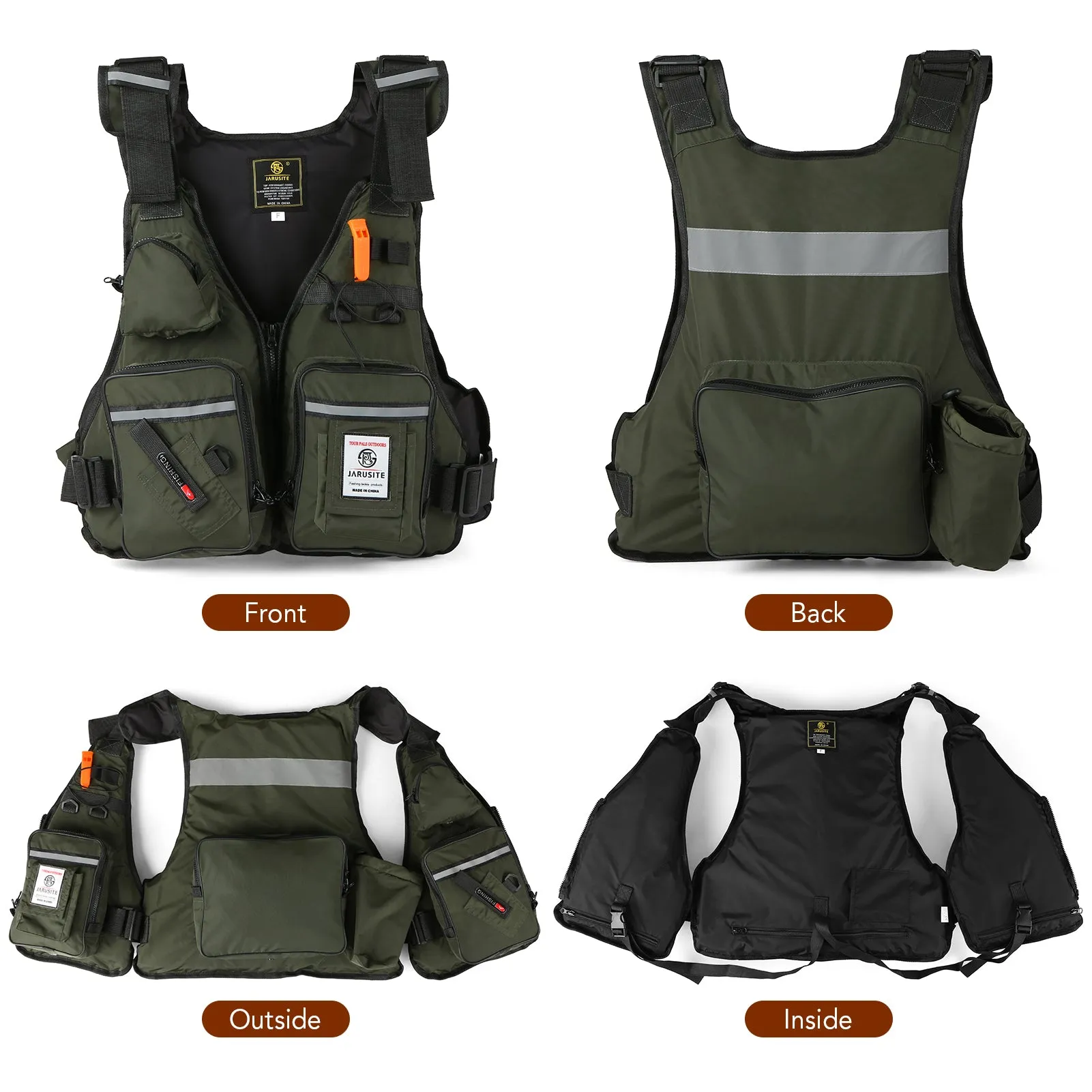 Fishing Vests Job Jacket