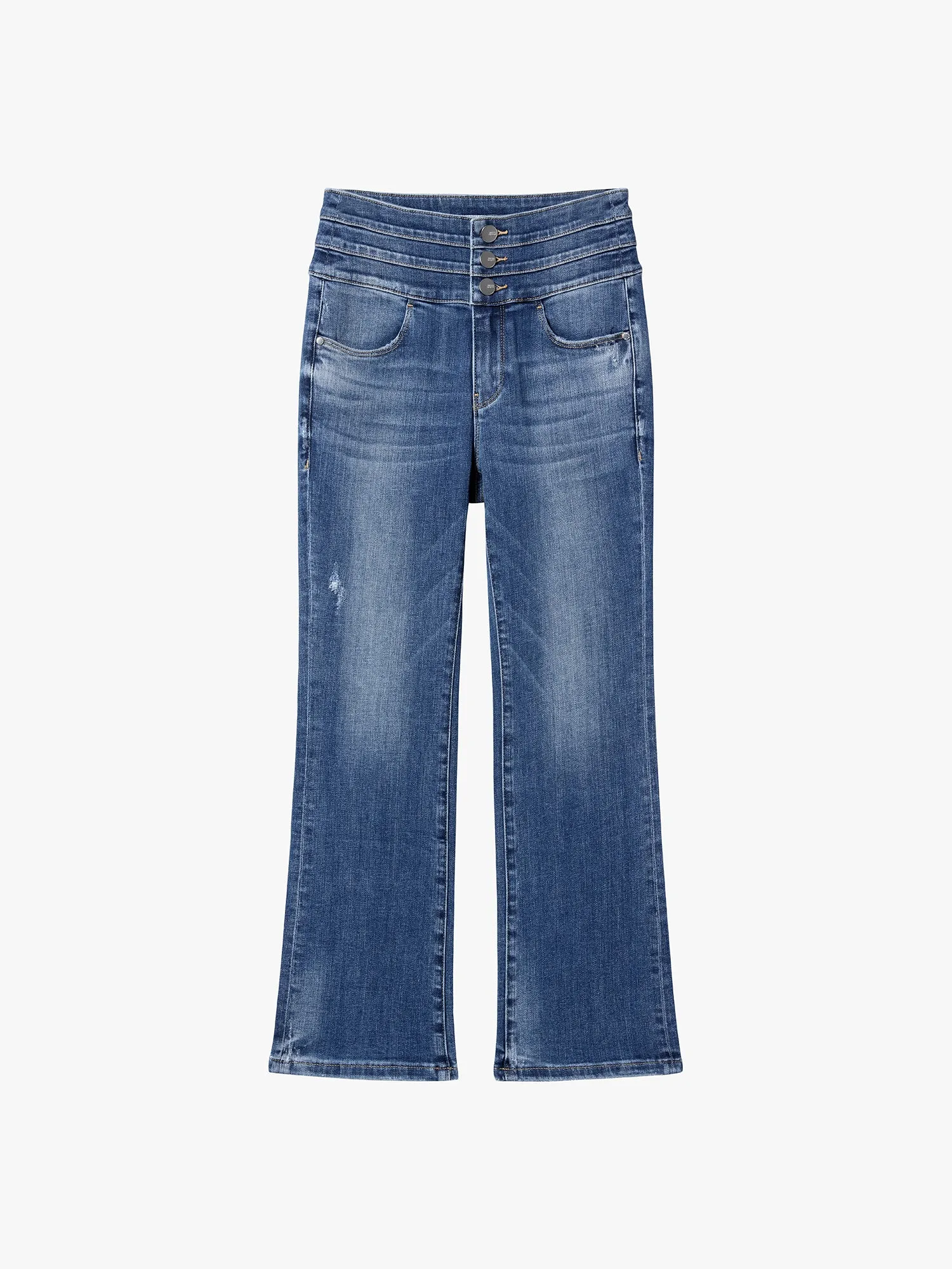 Flared Jeans-BLUE  ATTACK