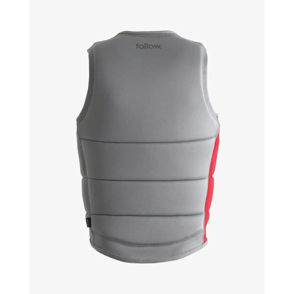 FOLLOW CORP LIGHT GREY/RED